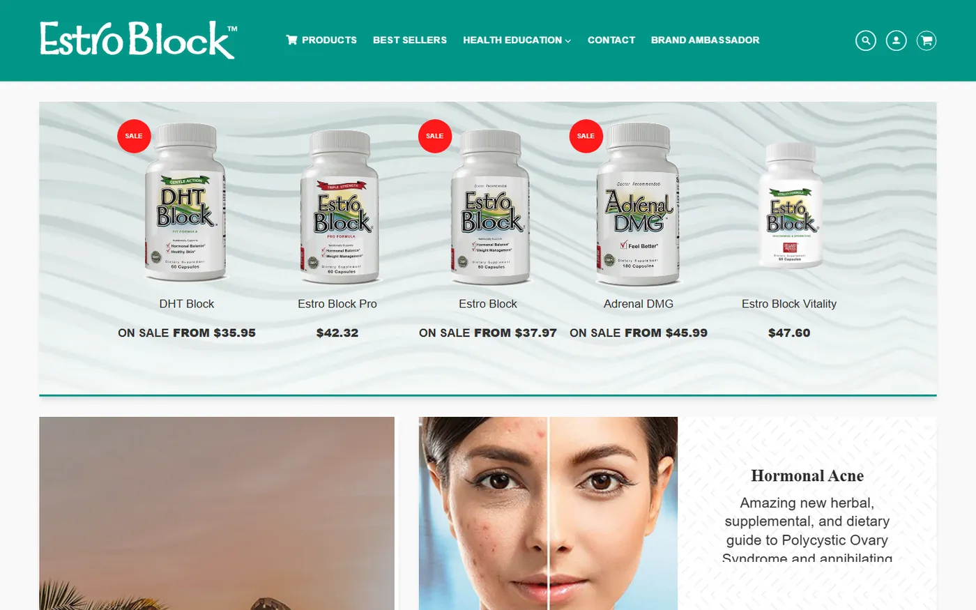 EstroBlock supplements store