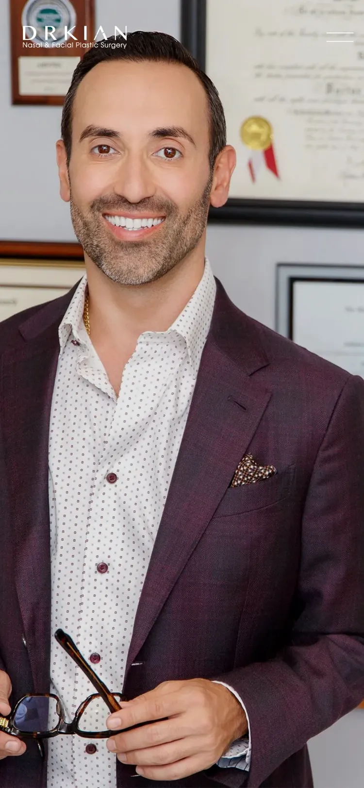 Dr. Kian Karimi website